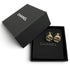 CC Logo Earrings Metal Gold-Tone Metal