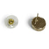 CC Logo Earrings Metal Gold-Tone Metal