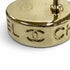 CC Logo Earrings Metal Gold-Tone Metal