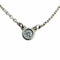 Elsa Peretti Pendant Necklace Sterling Silver 3mm