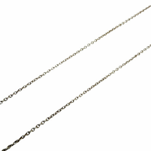 Elsa Peretti Pendant Necklace Sterling Silver 3mm