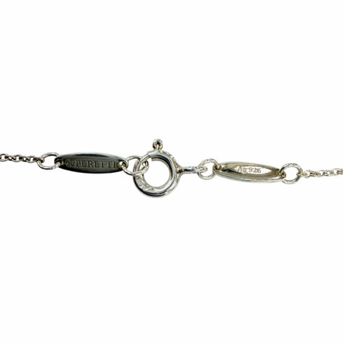 Elsa Peretti Pendant Necklace Sterling Silver 3mm