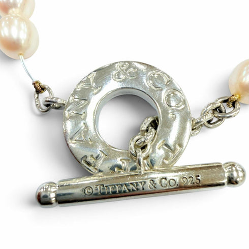 Charm Bracelet Sterling Silver with Freshwater Pearl