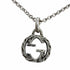 Interlocking G Pendant Necklace Sterling Silver
