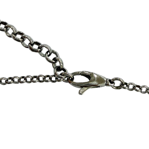 Interlocking G Pendant Necklace Sterling Silver