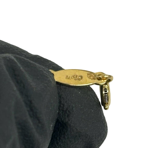 Vintage Pendant Necklace 18K Yellow Gold