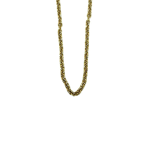 Vintage Pendant Necklace 18K Yellow Gold
