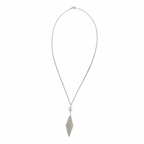Elsa Peretti Pendant Necklace Sterling Silver 40mm