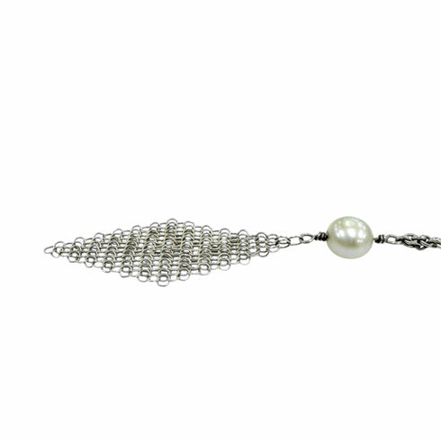 Elsa Peretti Pendant Necklace Sterling Silver 40mm