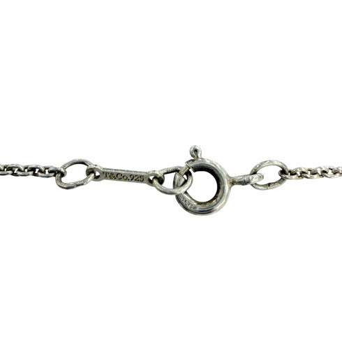 Elsa Peretti Pendant Necklace Sterling Silver 40mm