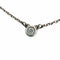 Elsa Peretti Pendant Necklace Sterling Silver 3mm