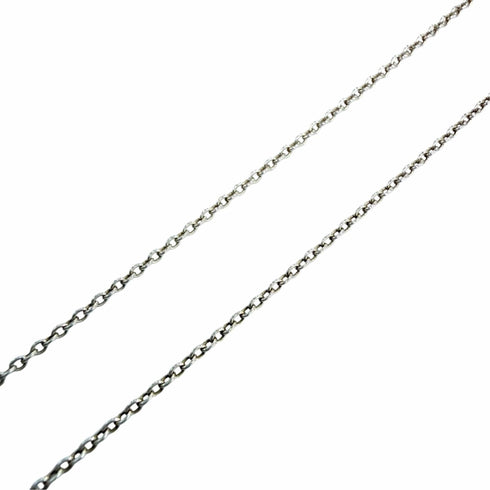 Elsa Peretti Pendant Necklace Sterling Silver 3mm