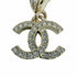 CC Logo Earrings Metal Gold-Tone Metal