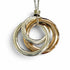 1837 Interlocking Circle Pendant Necklace Sterling Silver