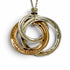 1837 Interlocking Circle Pendant Necklace Sterling Silver