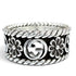 Interlocking G Flower Ring Sterling Silver