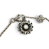 Bracelet Sterling Silver with Mother of Pearl and Colored Stone