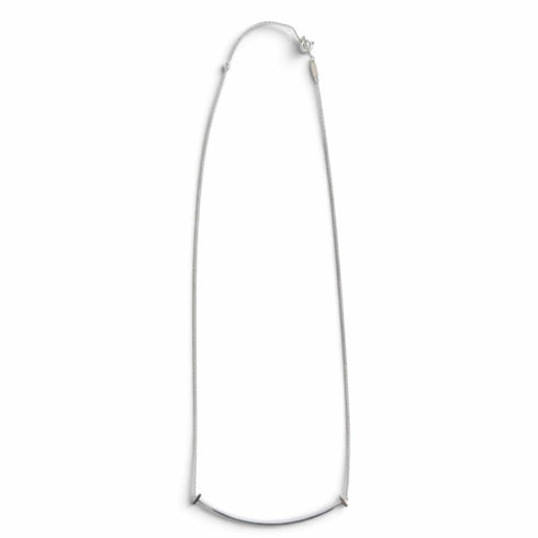 T Smile Pendant Necklace Sterling Silver