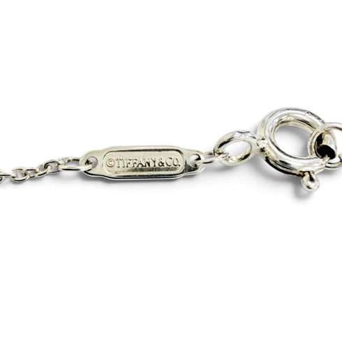 T Smile Pendant Necklace Sterling Silver