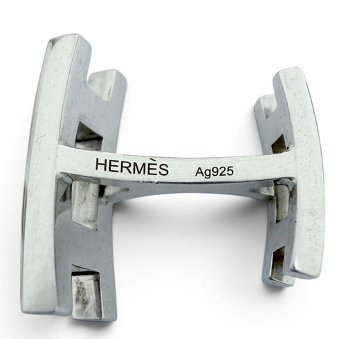 Parallel H Cufflinks Sterling Silver Bracelet
