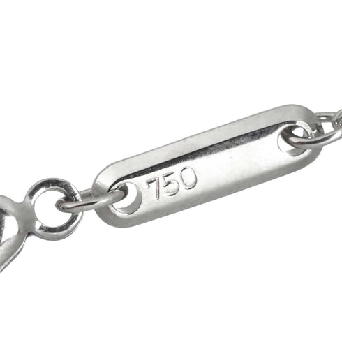 Pendant Necklace 18K White Gold