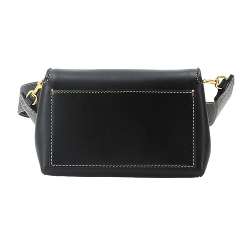 Hackberry Shoulder Bag Embossed Leather Small