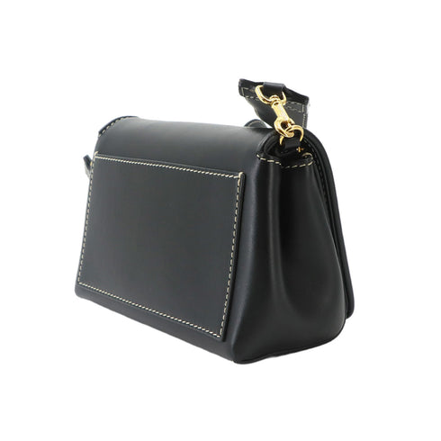 Hackberry Shoulder Bag Embossed Leather Small
