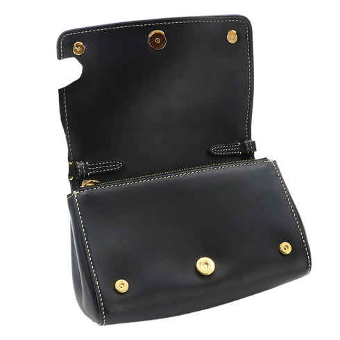 Hackberry Shoulder Bag Embossed Leather Small