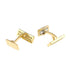 Cufflinks 18K Yellow Gold With Diamond Bracelet