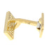Cufflinks 18K Yellow Gold With Diamond Bracelet