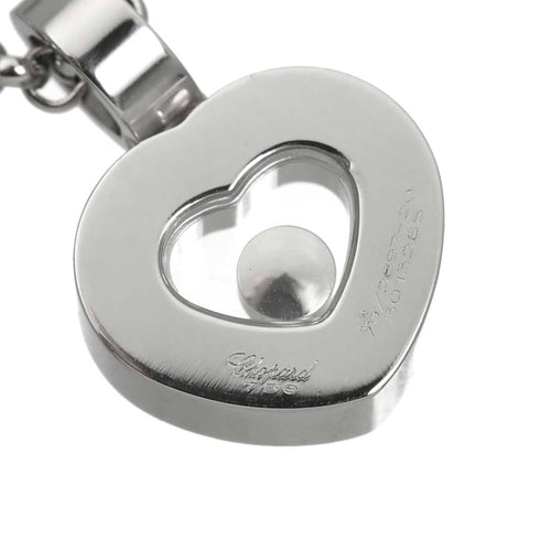 Happy Diamonds Pendant Necklace 18K White Gold