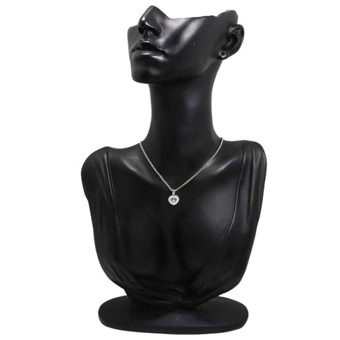 Happy Diamonds Pendant Necklace 18K White Gold