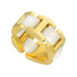 B.Zero1 Ring 18K Yellow Gold and Ceramic