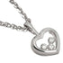 Happy Diamonds Pendant Necklace 18K White Gold