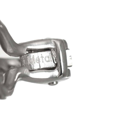 Clip-On Earrings Clip-On 18K White Gold