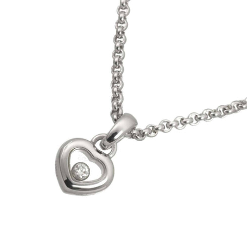 Pendant Necklace 18K White Gold