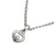 Pendant Necklace 18K White Gold