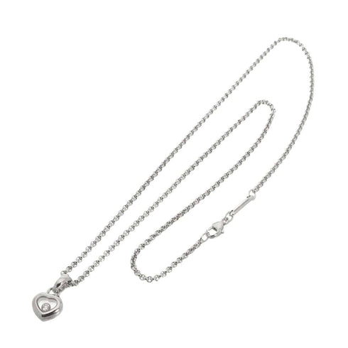 Pendant Necklace 18K White Gold