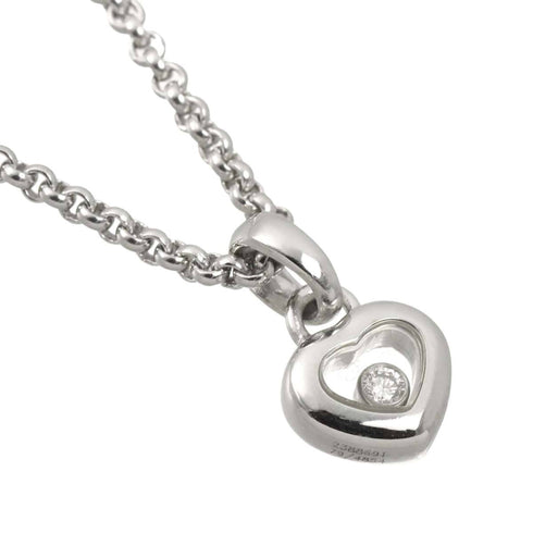 Pendant Necklace 18K White Gold