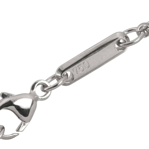 Pendant Necklace 18K White Gold
