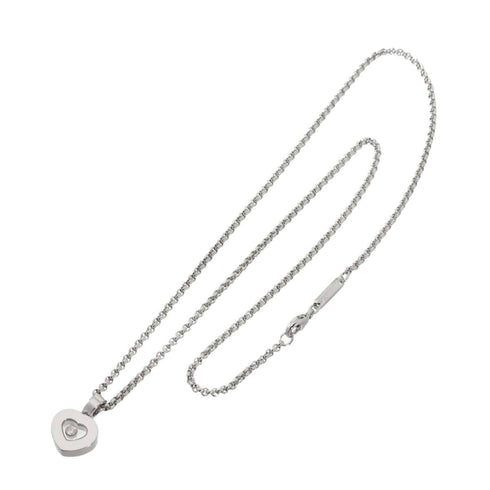 Pendant Necklace 18K White Gold