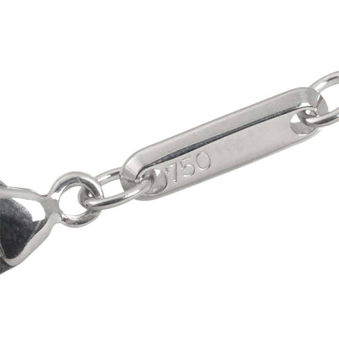 Pendant Necklace 18K White Gold