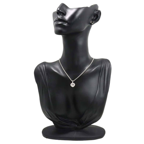 Pendant Necklace 18K White Gold