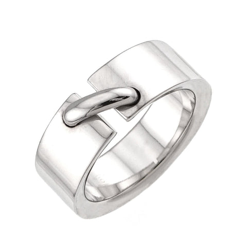 Band Ring 18K White Gold