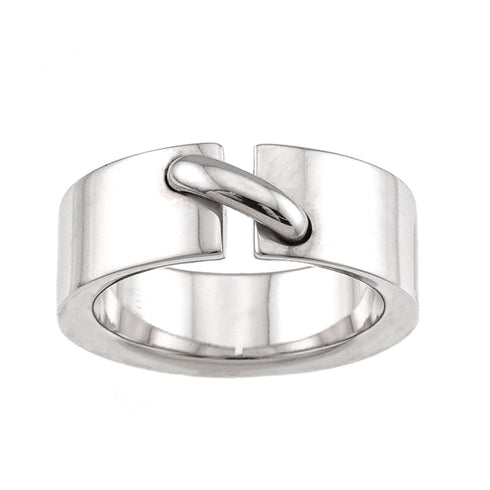 Band Ring 18K White Gold