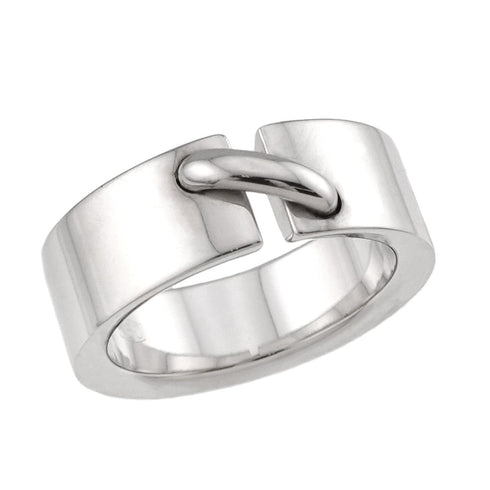 Band Ring 18K White Gold