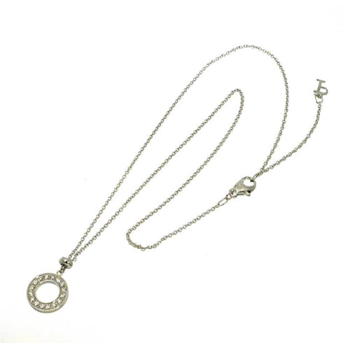 Pendant Necklace 18K White Gold