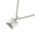 Pendant Necklace 18K White Gold
