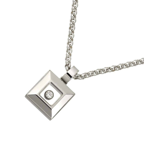 Pendant Necklace 18K White Gold