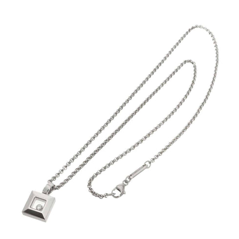 Pendant Necklace 18K White Gold